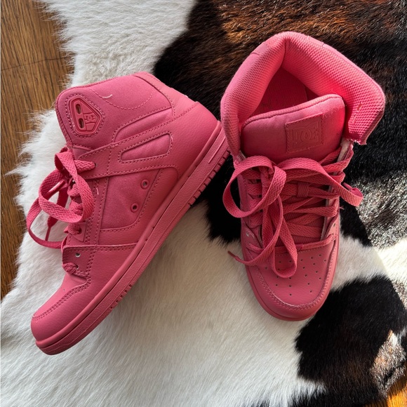 DC Women's Sneakers in Pink - Picture 2 of 3